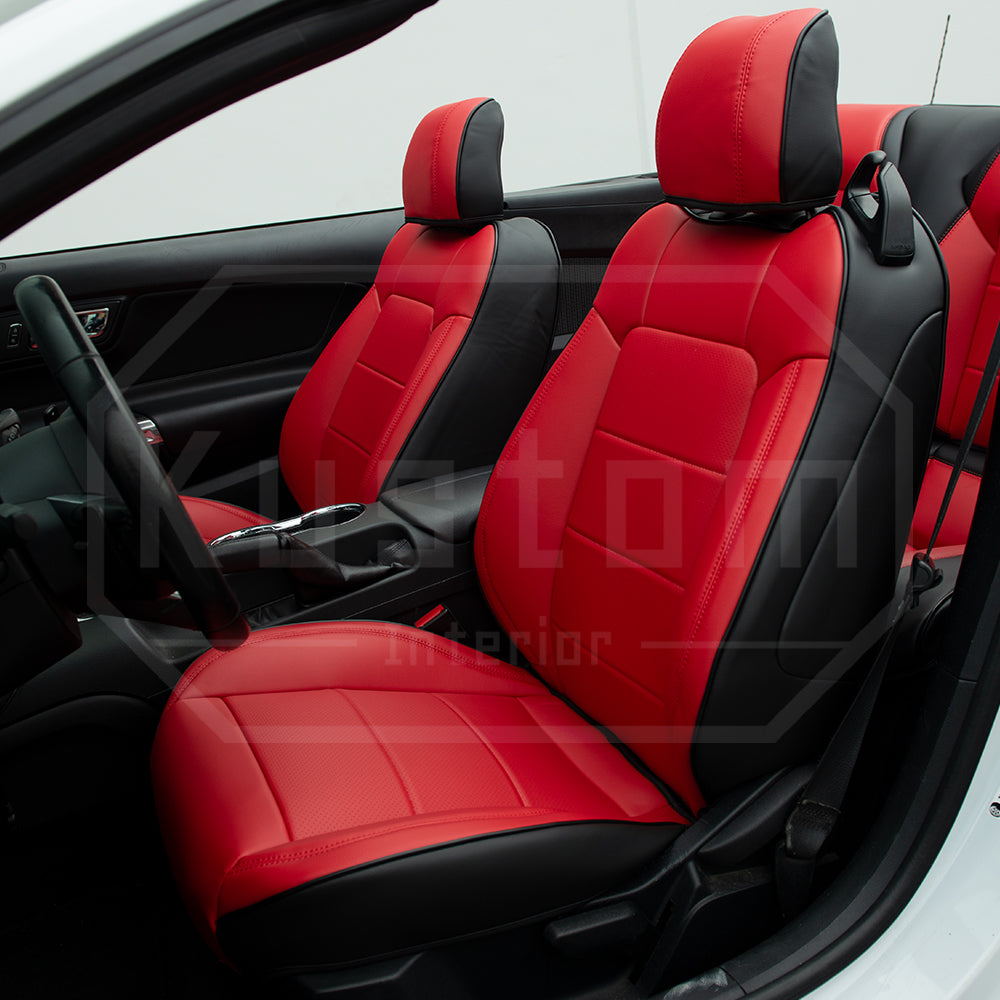 2015-23 Ford Mustang S550 Convertible Custom Seat Covers