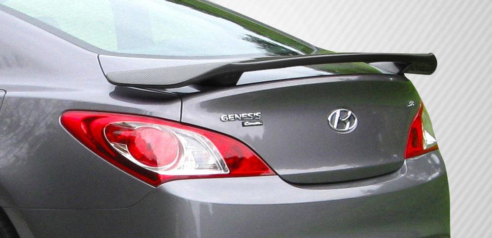 2010-2016 Hyundai Genesis Carbon Creations Track Look Carbon Fiber Rear Wing