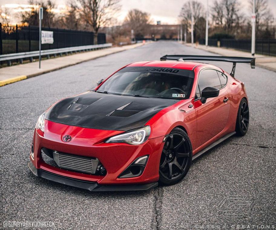 2013-2020 Scion FRS Carbon Creations 86-R Carbon Fiber Hood