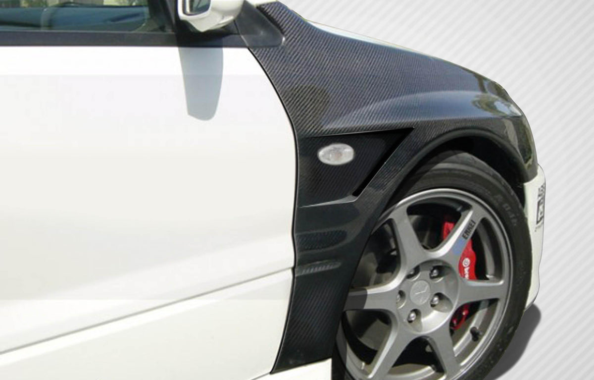 2003-2006 Mitsubishi Evolution Carbon Creations OEM Look Carbon Fiber Fender
