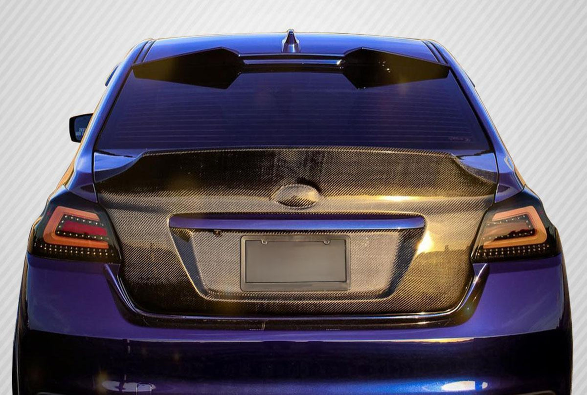 2015-2021 Subaru WRX Carbon Creations NBR Concept Carbon Fiber Trunk