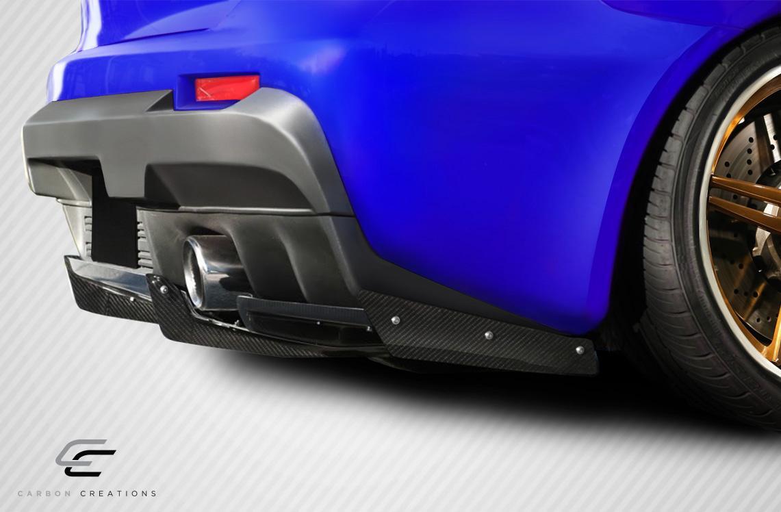 2008-2015 Mitsubishi Evolution Carbon Creations VR-S Carbon Fiber Rear Lip
