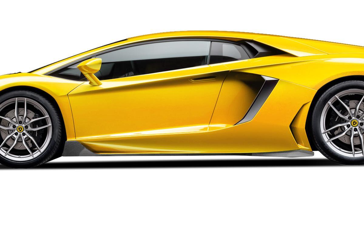 2011-2017 Lamborghini Aventador Aero Function AF-1 Carbon Fiber Side Skirts
