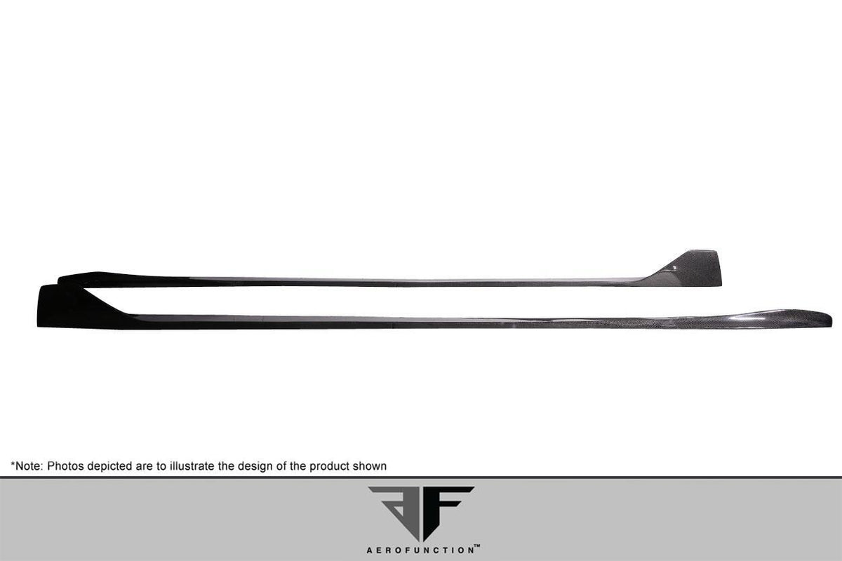 2011-2017 Lamborghini Aventador Aero Function AF-1 Carbon Fiber Side Skirts