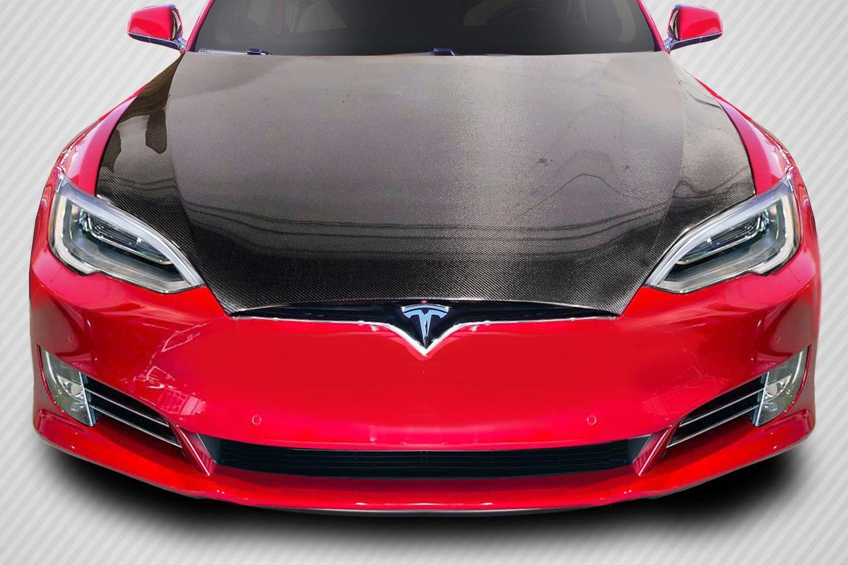 2016-2021 Tesla Model S Carbon Creations OEM Look Carbon Fiber Hood
