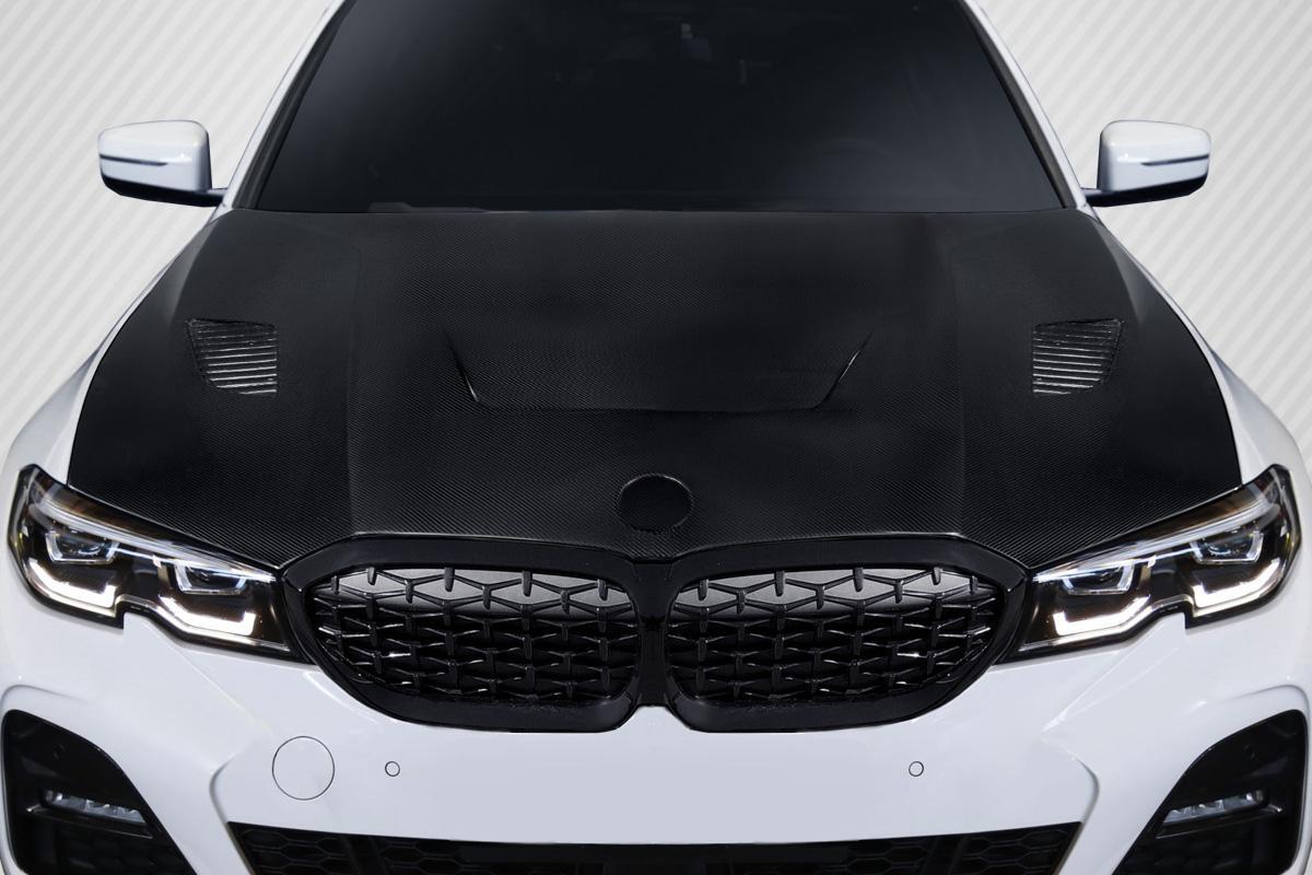 2019-2022 BMW 3 Series Carbon Creations AF1 Look Carbon Fiber Hood
