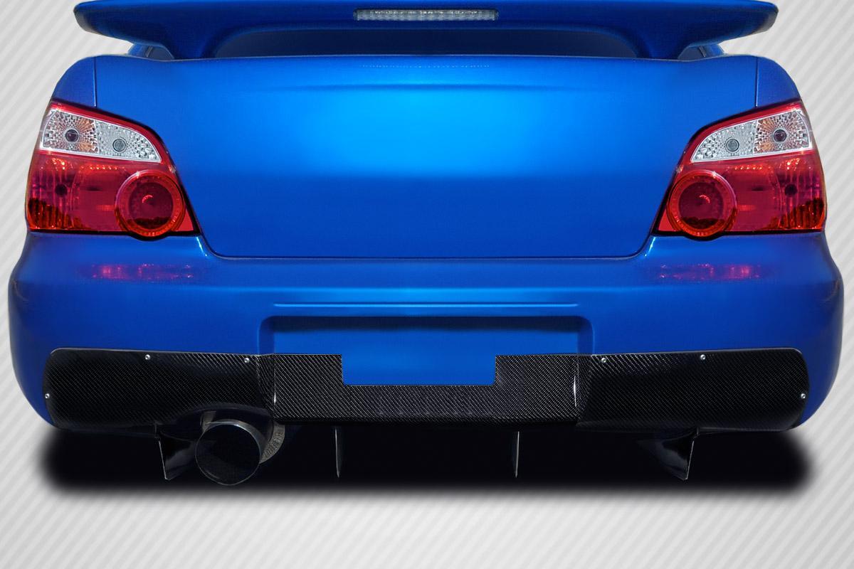 2002-2007 Subaru Impreza Carbon Creations MTS Carbon Fiber Rear Lip