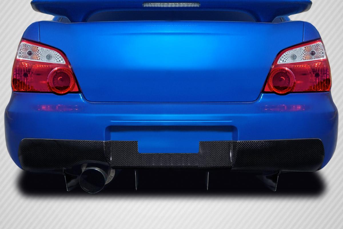 2002-2007 Subaru Impreza Carbon Creations MTS Carbon Fiber Rear Lip