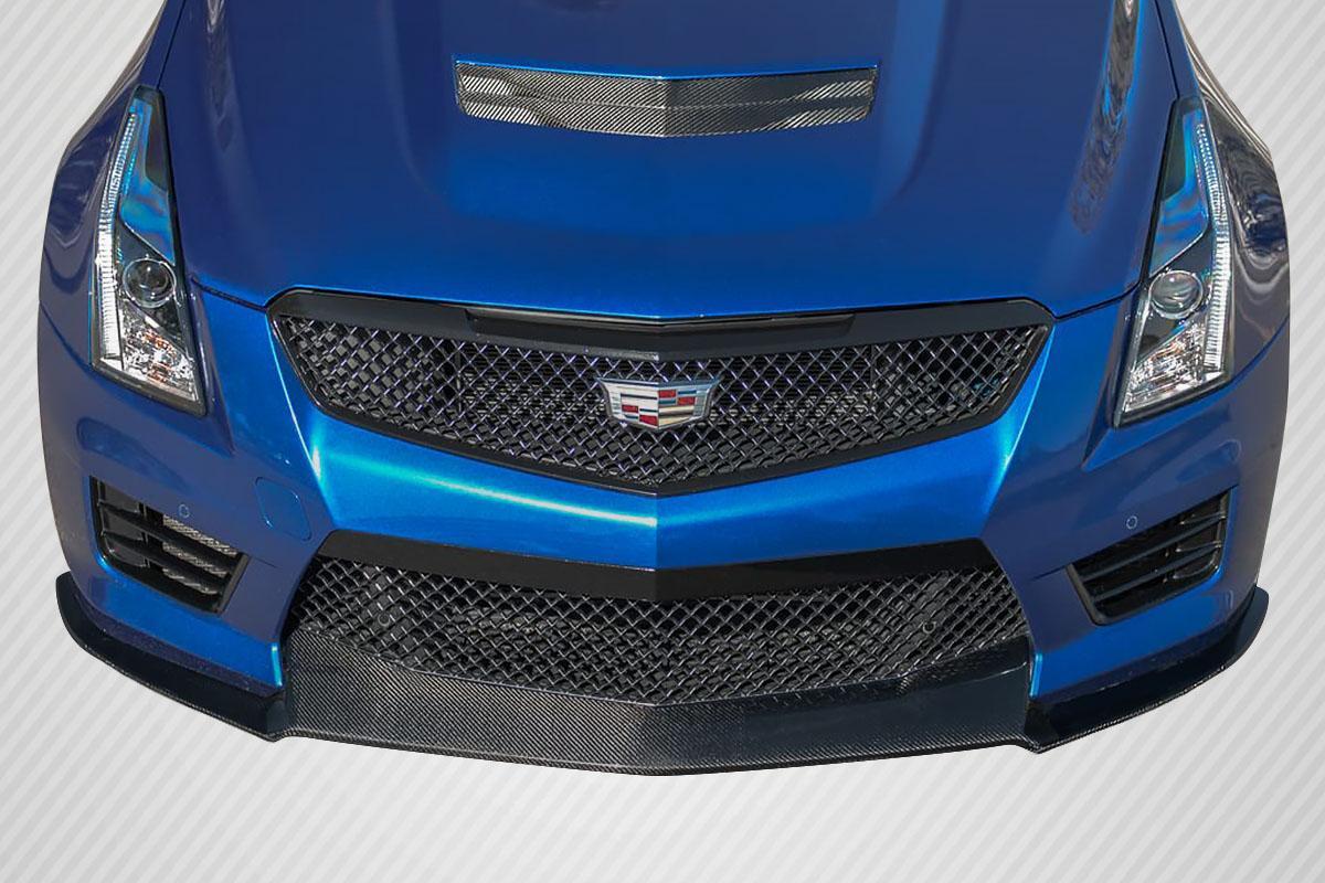 2016-2019 Cadillac ATS-V Carbon Creations V Look Carbon Fiber Front Lip