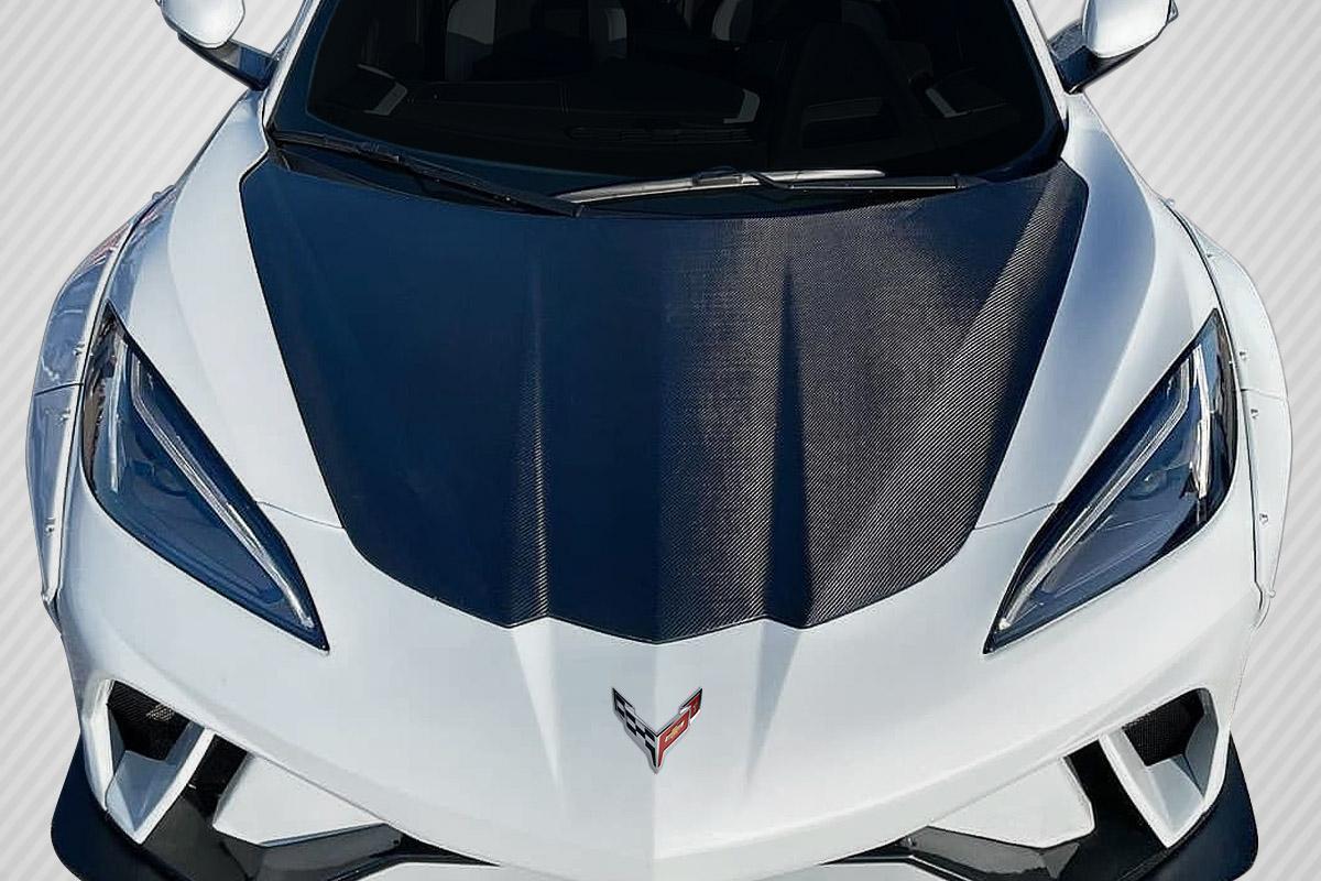 2020-2025 Chevrolet Corvette Carbon Creations OEM Look Carbon Fiber Hood
