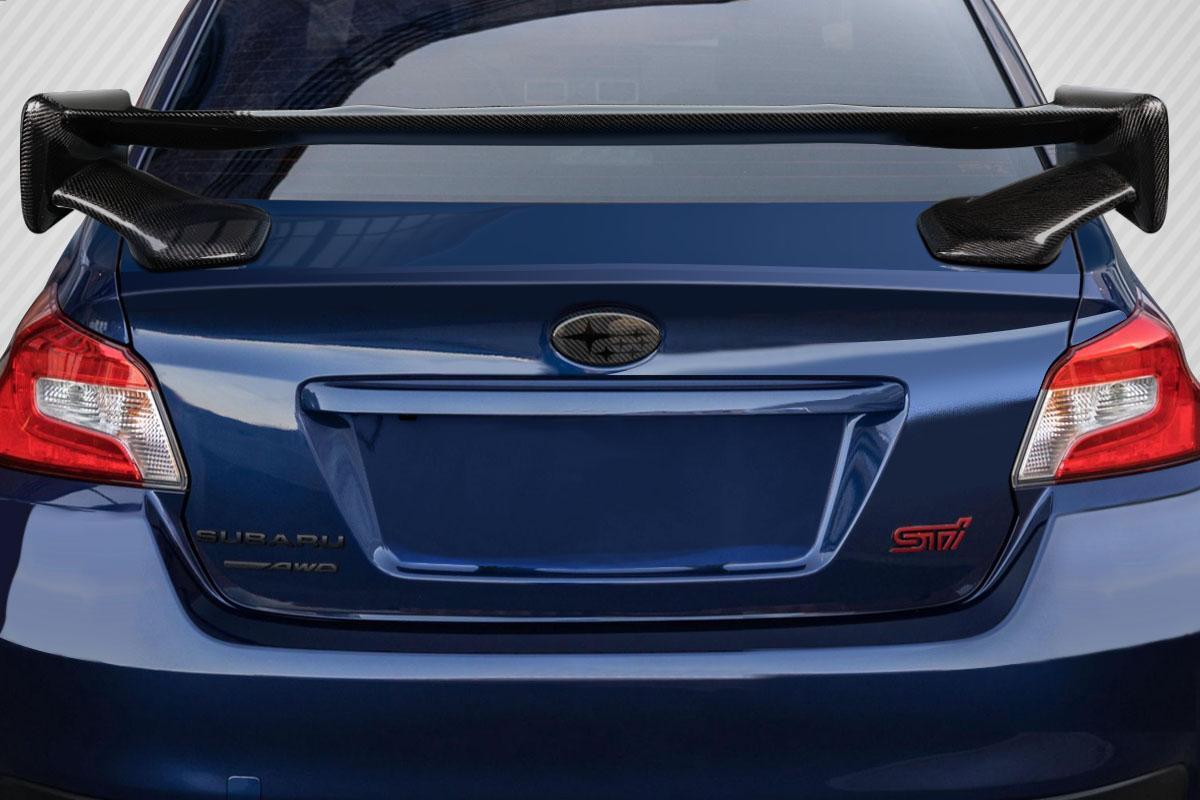 2015-2021 Subaru WRX Carbon Creations Low Pro Carbon Fiber Rear Wing