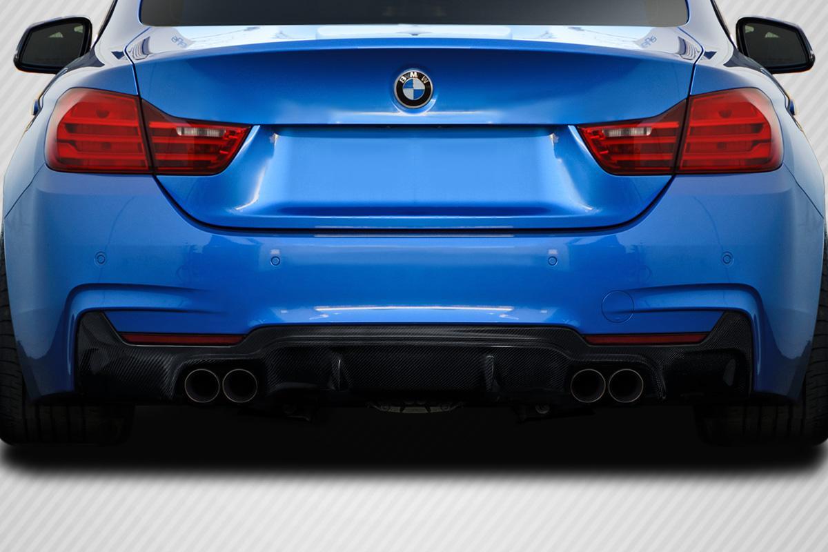 2014-2020 BMW 4 Series Carbon Creations 3DS Carbon Fiber Rear Lip