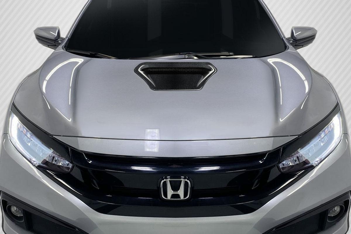 2017-2021 Honda Civic Carbon Creations OEM Look Carbon Fiber Hood
