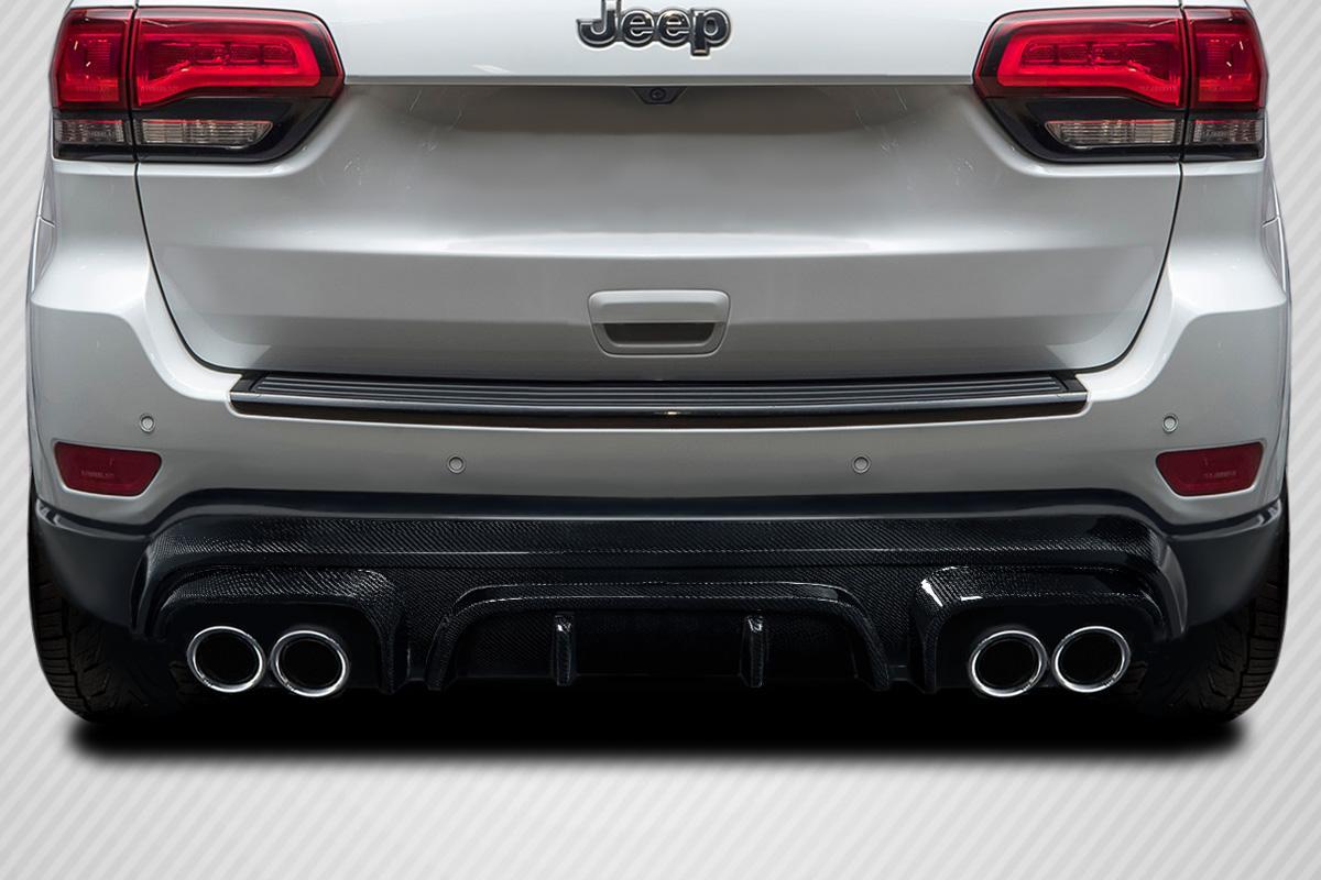 2011-2022 Jeep Grand Cherokee Carbon Creations Gamma Carbon Fiber Rear Lip