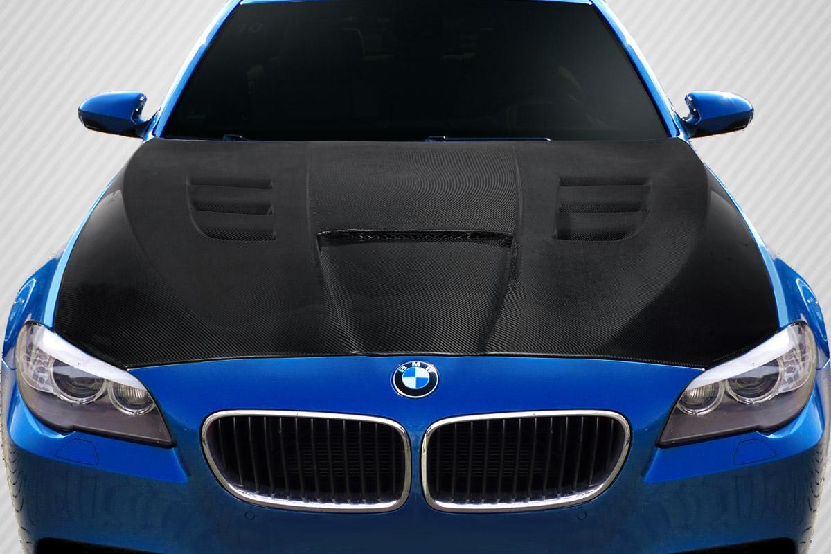 2011-2016 BMW 5 Series Carbon Creations Power Dynamics Carbon Fiber Hood