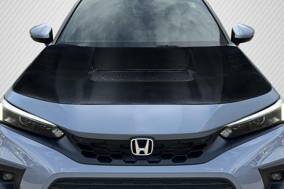 2022-2025 Honda Civic Carbon Creations JS Carbon Fiber Hood
