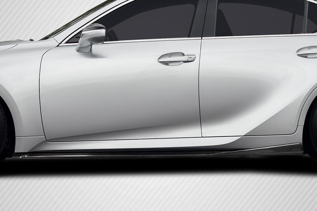 2021-2025 Lexus IS Carbon Creations Geisha Carbon Fiber Side Skirts