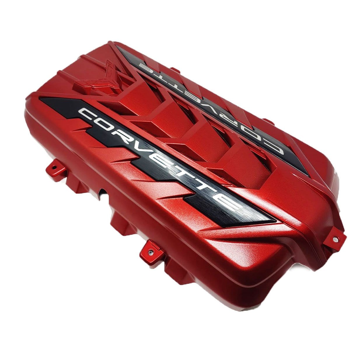 C8 LT2 Edge Red Engine Cover