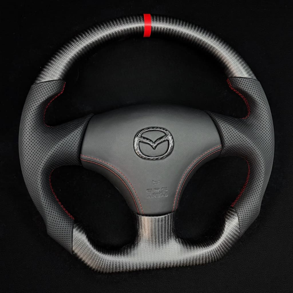 1999-2005 Mazda MX-5 (NB) Miata Carbon Fiber Steering Wheel