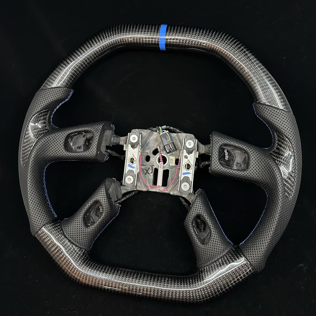 2003-2006 Chevrolet Silverado/TRAILBLAZER/Tahoe, GMC YUKON/SIERRA Cadillac Escalade Carbon Fiber Steering Wheel