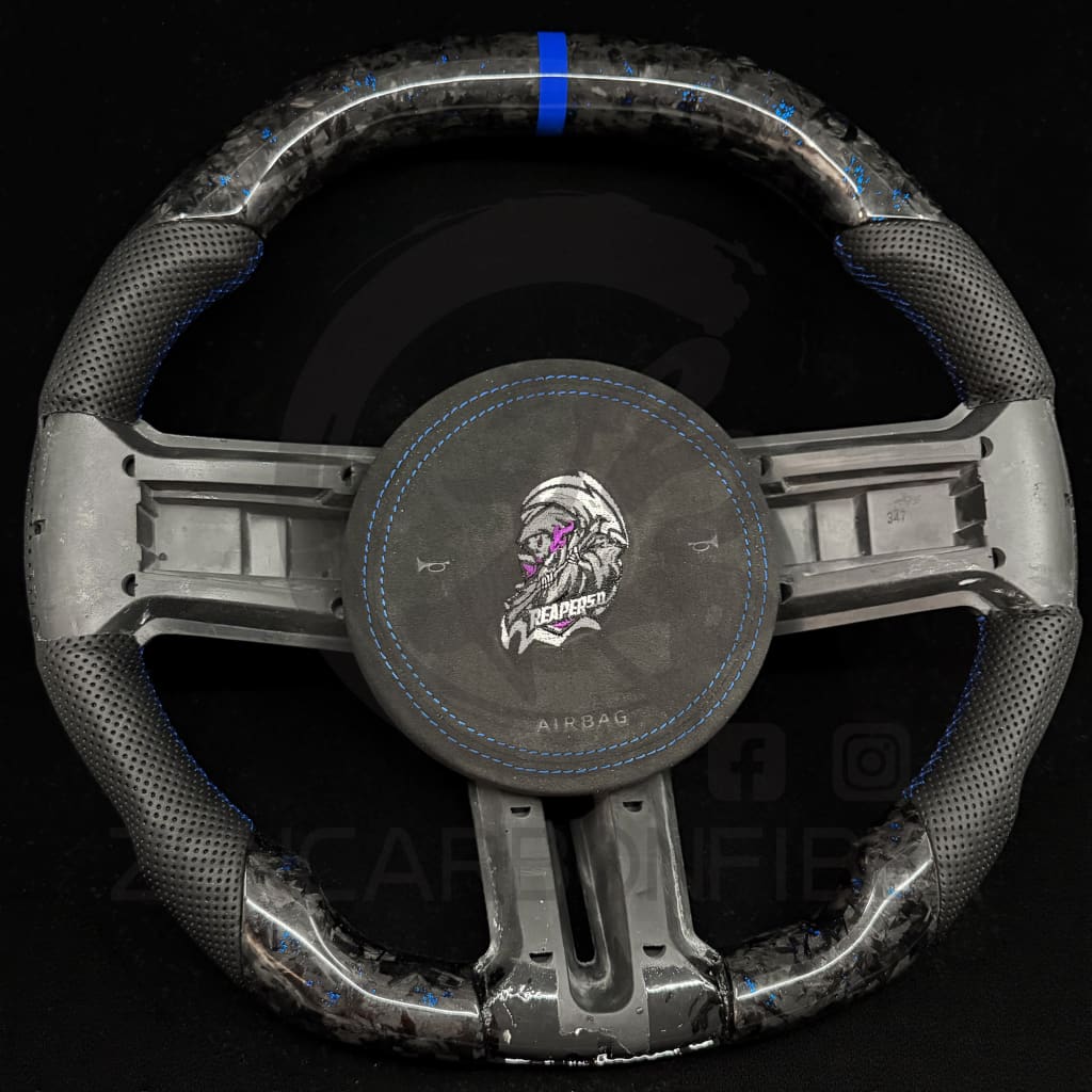 2010-2014 Ford S197 Mustang Carbon Fiber Steering Wheel