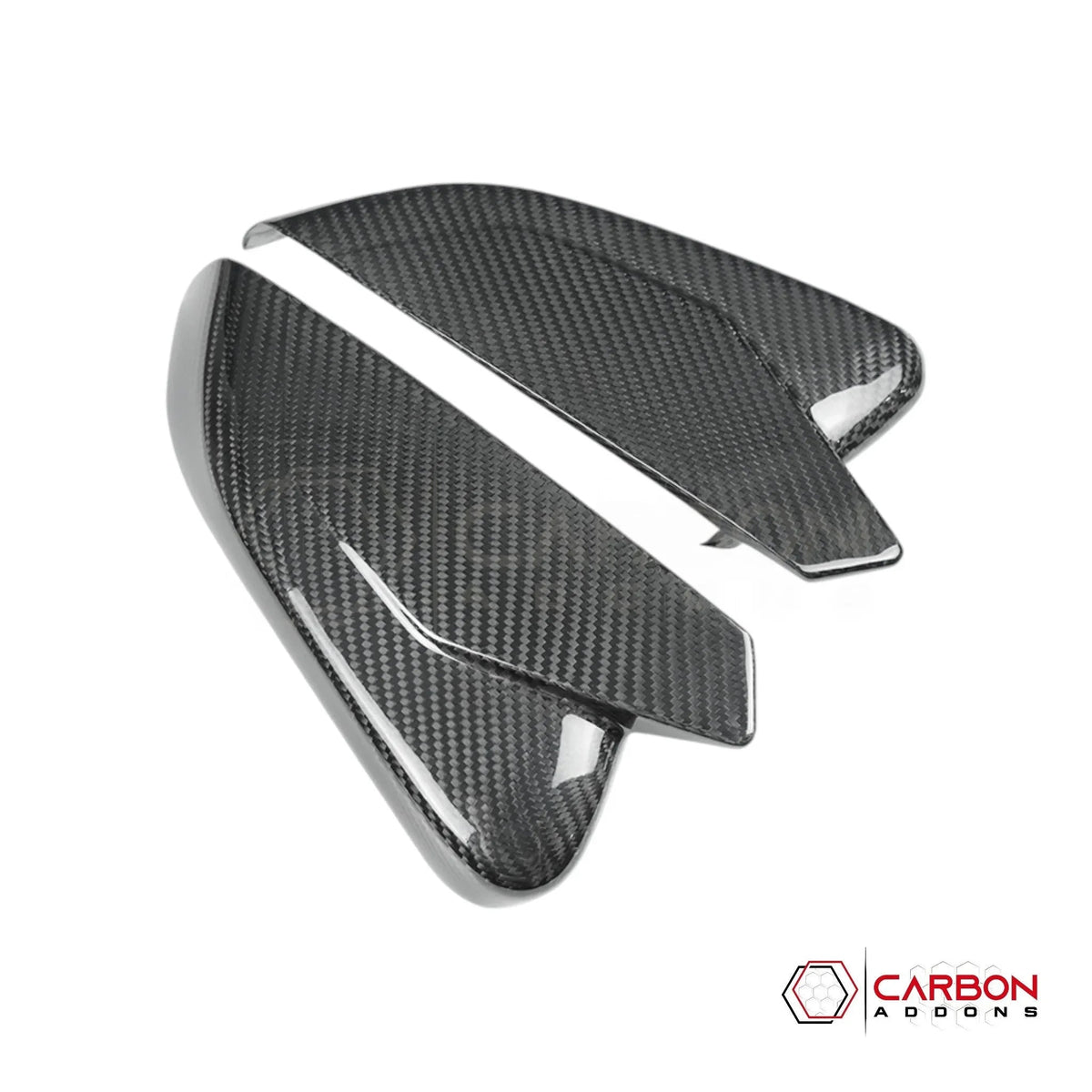 Real Carbon Fiber Mirror Cap Covers For S197 Mustang 2010-2014