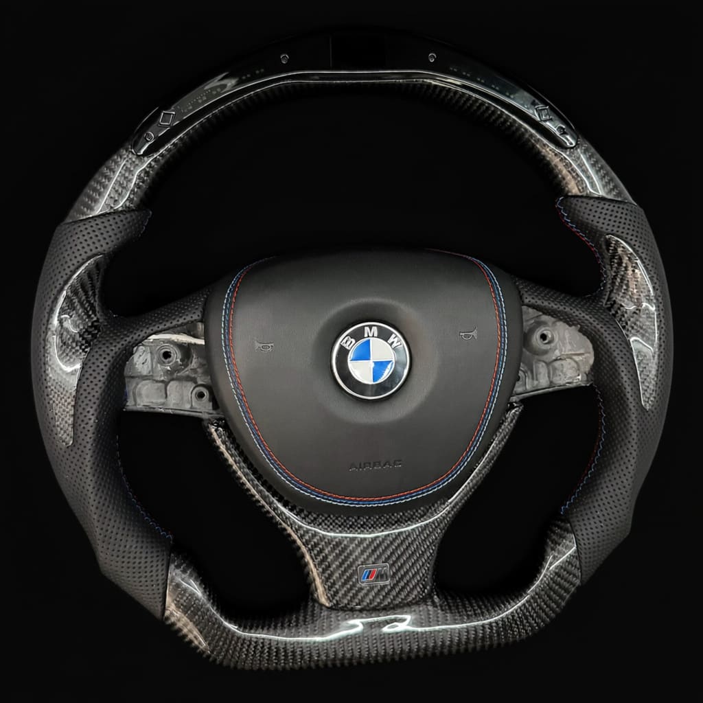 2011-2017 BMW F1X 5/6-series Carbon Fiber Steering Wheel