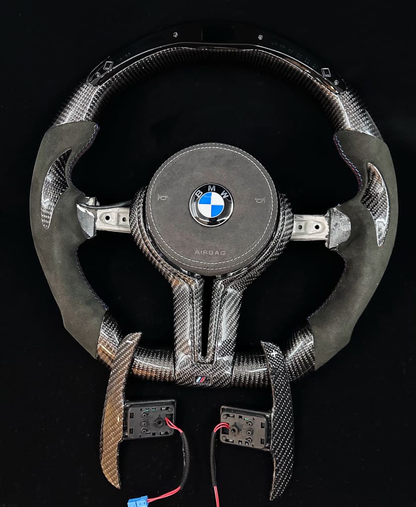 2013-2018 BMW X5M/X6M F85/F86 Carbon Fiber Steering Wheel