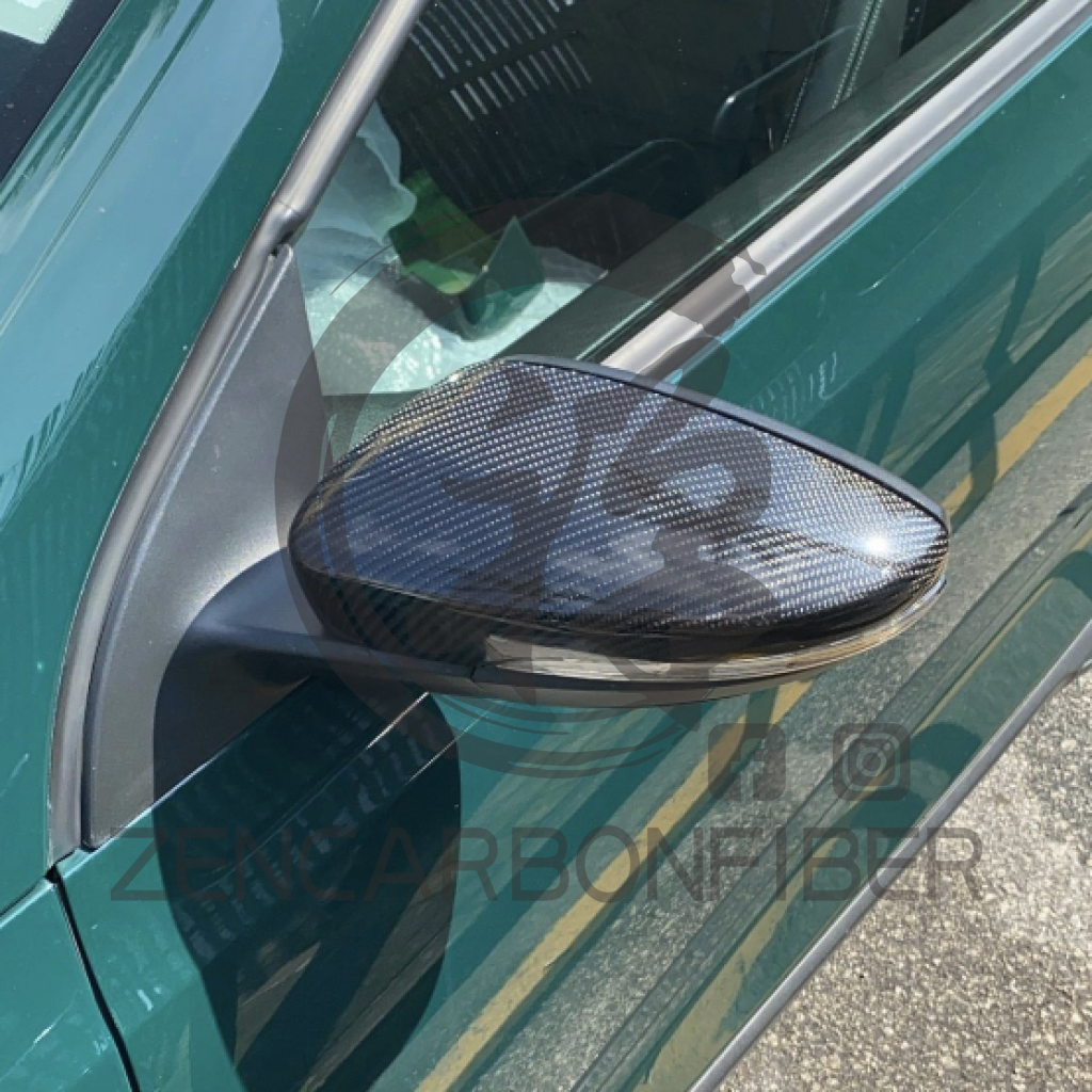 2012-2018 MK6 Jetta Carbon Fiber Mirror Caps Replacements