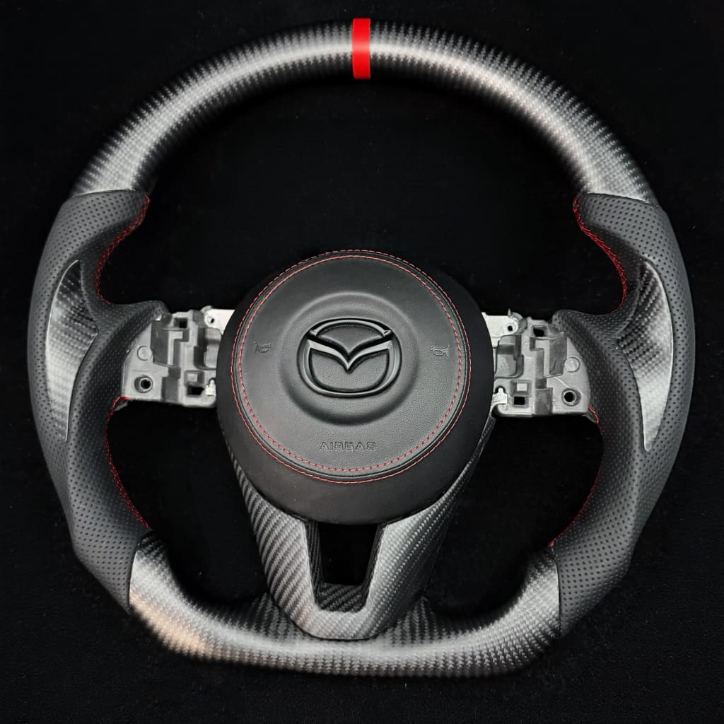 2014-2016 Mazda3 Carbon Fiber Steering Wheel