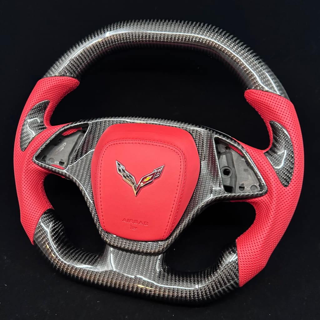 2014-2019 Chevrolet C7 Corvette Carbon Fiber Steering Wheel