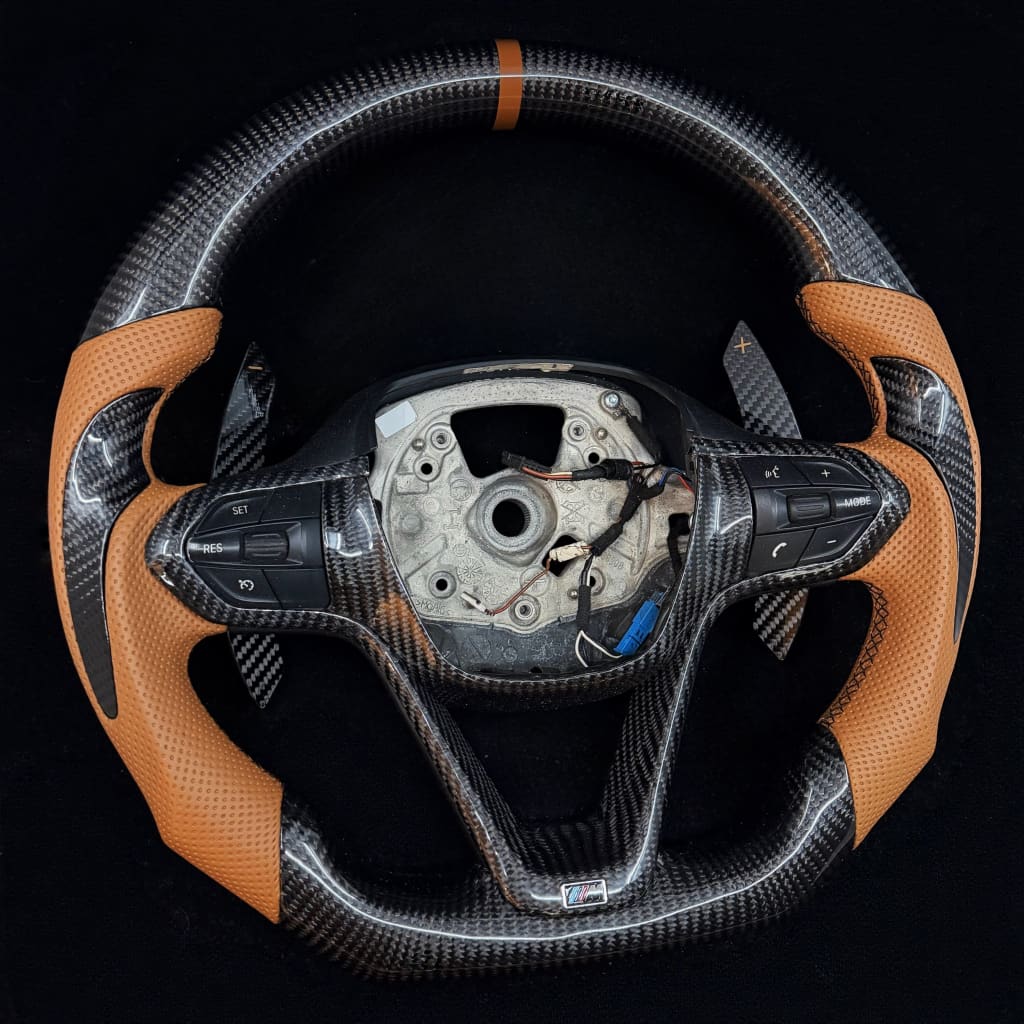 2014-2020 BMW i8 Carbon Fiber Steering Wheel