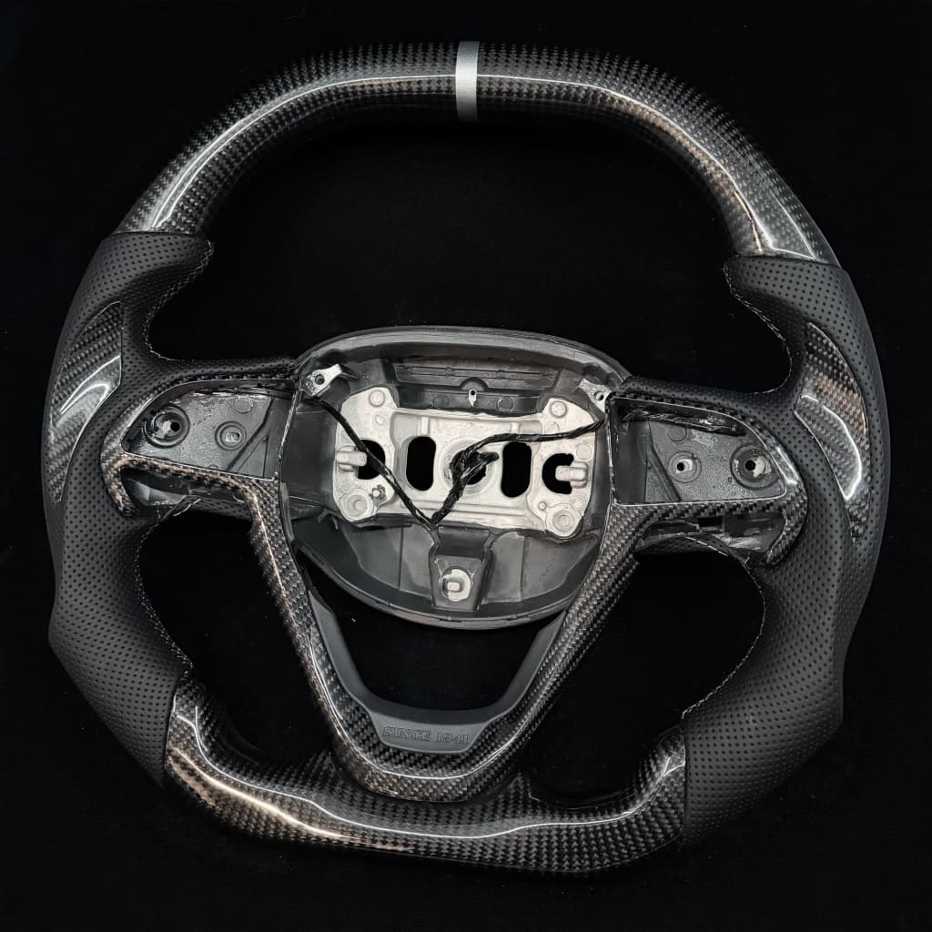 2014-2022 Jeep WK2 Grand Cherokee/Cherokee (non-SRT) Carbon Fiber Steering Wheel