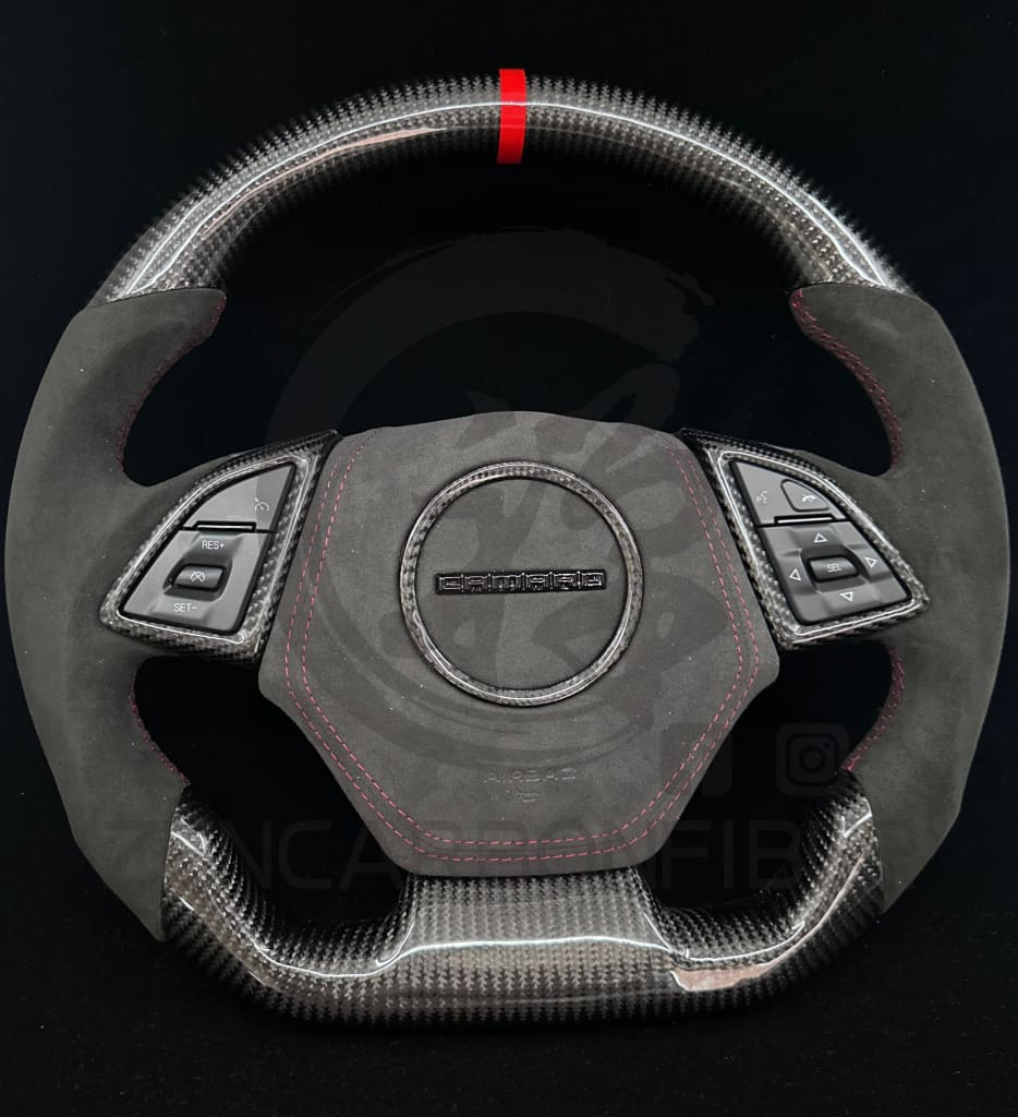 2016+ Chevrolet Camaro Carbon Fiber Steering Wheel