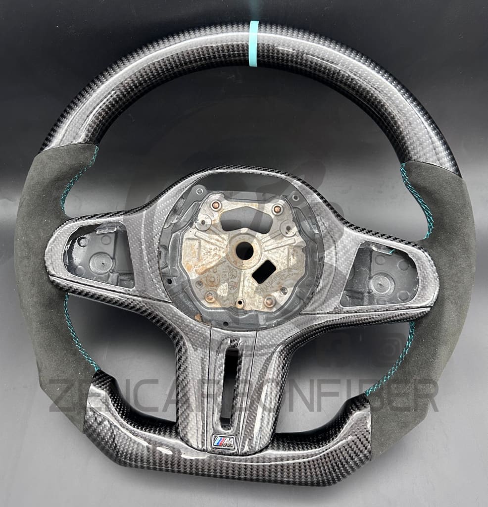 2017–2023 BMW G30 5-series M-Sport Carbon Fiber Steering Wheel