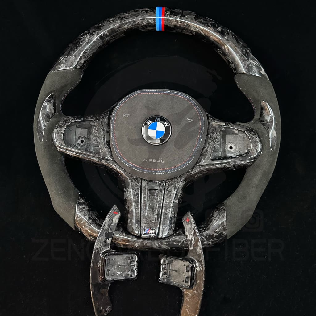 2018-2023 BMW F9X M5/M8 Carbon Fiber Steering Wheel