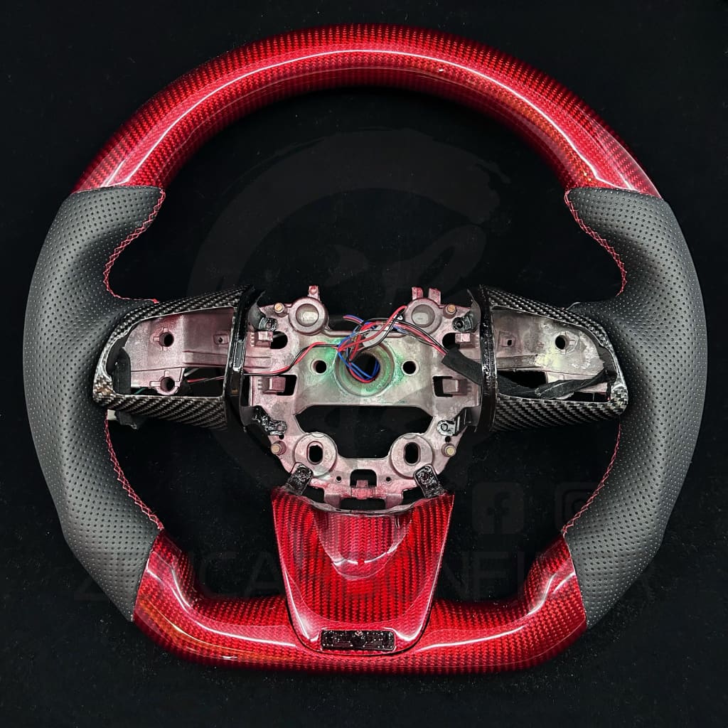 2018-2023 Kia Stinger Carbon Fiber Steering Wheel
