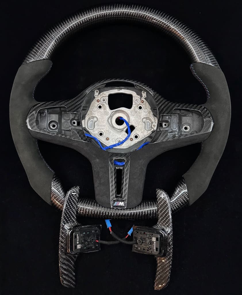 2018+ BMW 8-series G14/G15/G16 Carbon Fiber Steering Wheel