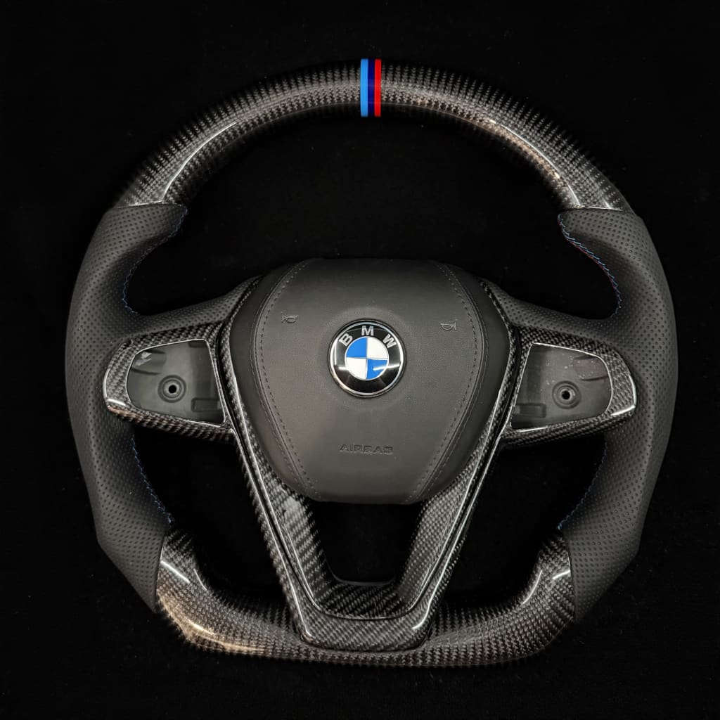 2019-2024 BMW G2X/G30 3/4/5-series Non-M-Sport Carbon Fiber Steering Wheel