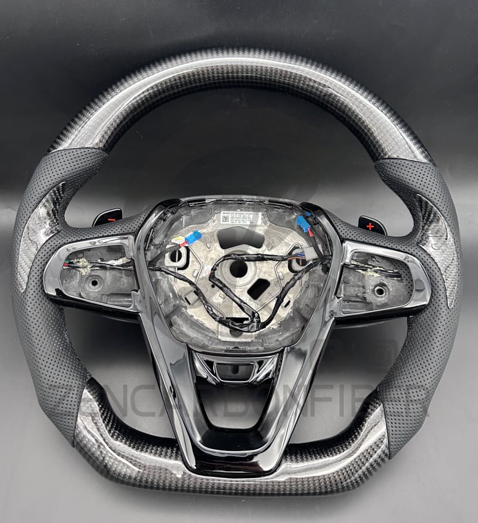 2019-2024 BMW G2X/G30 3/4/5-series Non-M-Sport Carbon Fiber Steering Wheel