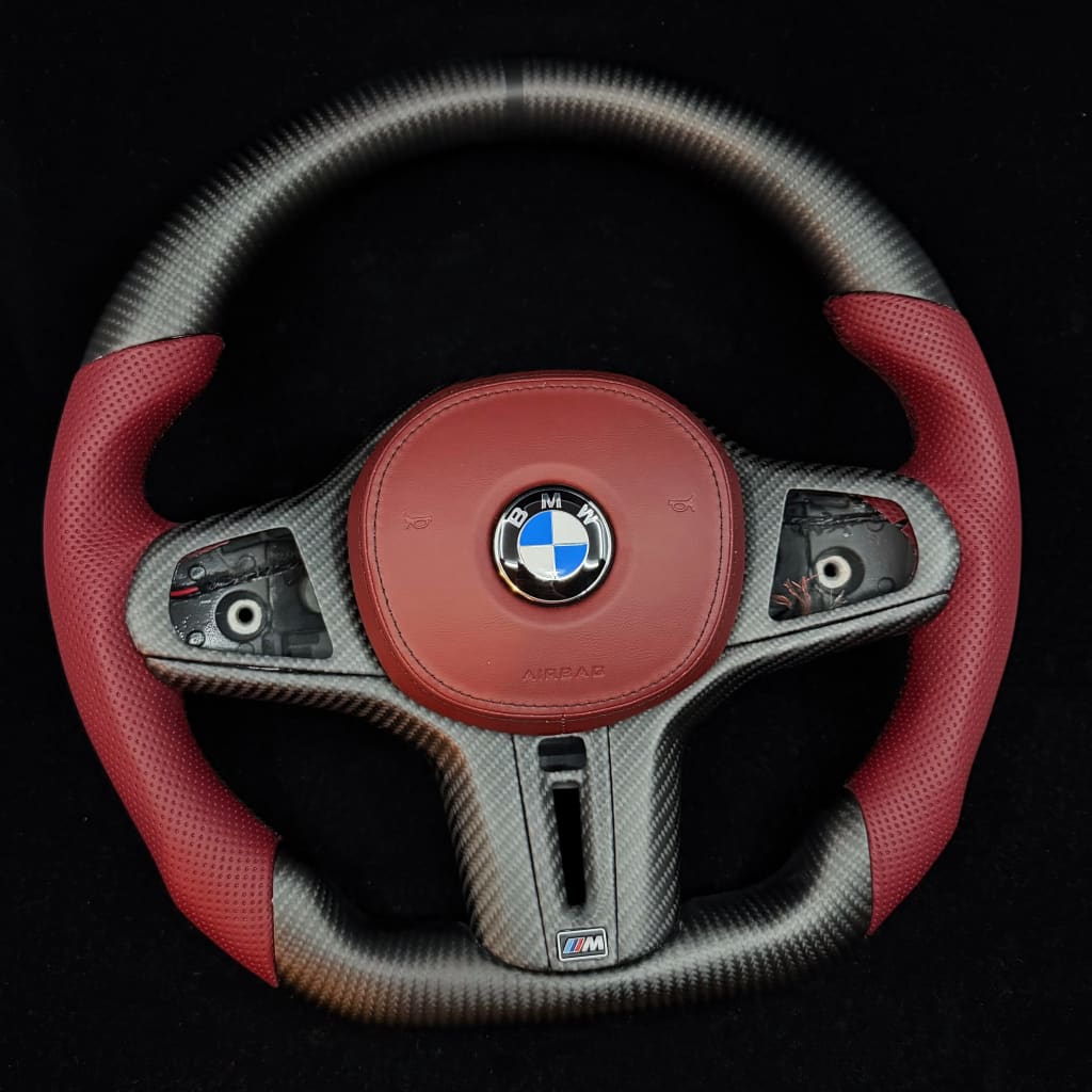 2019-2024 BMW G2X/G4X M-Sport Carbon Fiber Steering Wheel