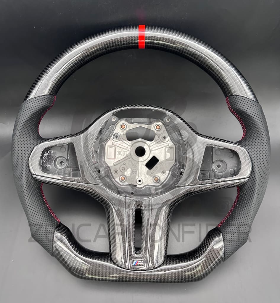 2019-2024 BMW G2X/G4X M-Sport Carbon Fiber Steering Wheel