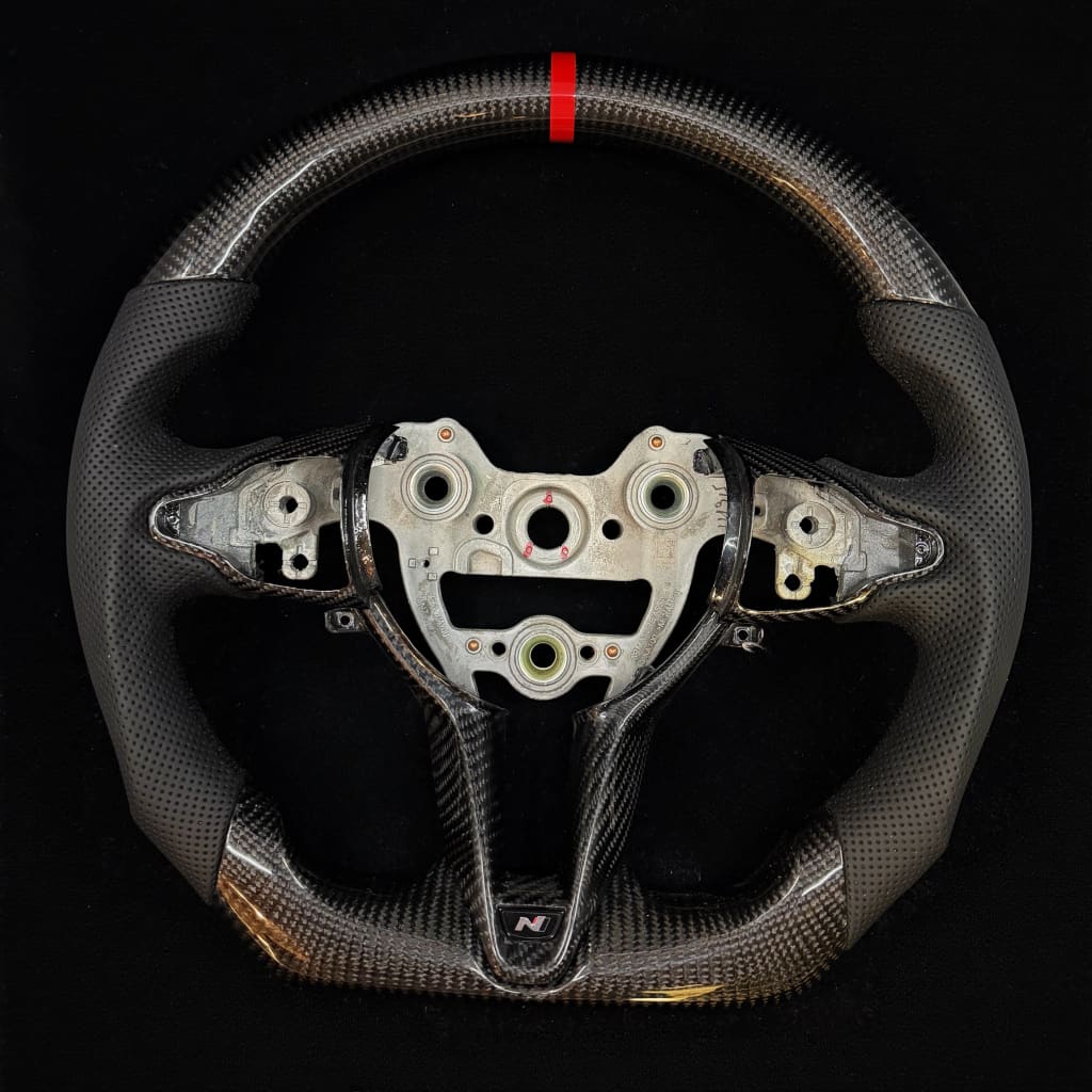 2019+ Hyundai Elantra N/Veloster N/I30 N/Kona N Carbon Fiber Steering Wheel