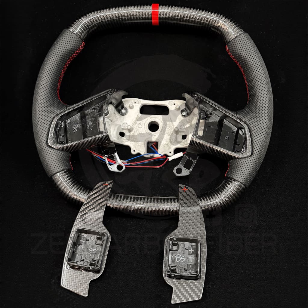 2020+ Chevrolet C8 Corvette Carbon Fiber Steering Wheel