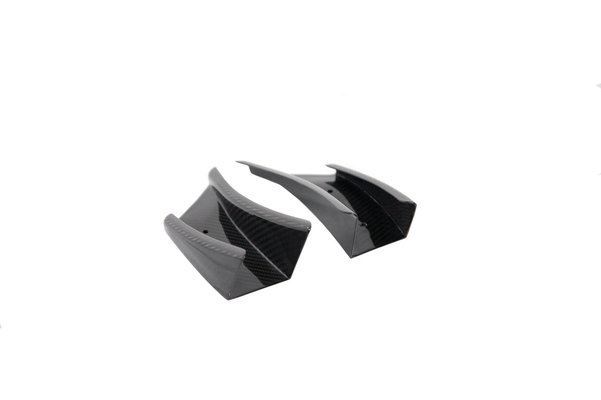 Subaru BRZ Carbon Fiber Front Bumper Canard Set 2022+