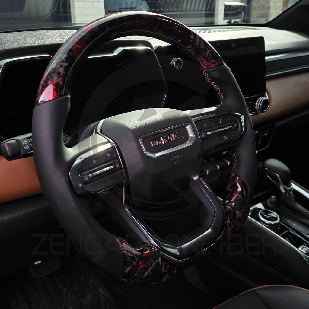 2024+ Chevrolet Colorado/GMC Canyon Carbon Fiber Steering Wheel