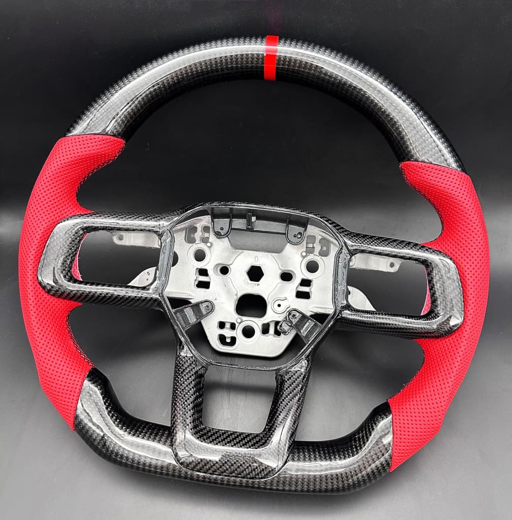 2024+ Ford Mustang S650 Carbon Fiber Steering Wheel