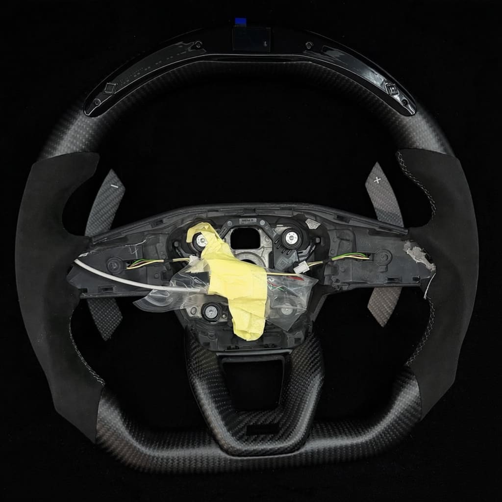 2025+ Audi B10 A5/S5/RS5, RS3 Carbon Fiber Steering Wheel