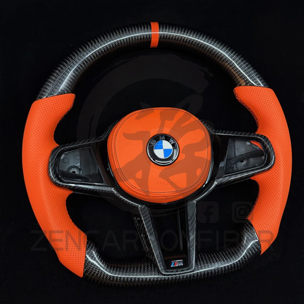 2025+ BMW G2X/G4X/G8X M/M-sport Carbon Fiber Steering Wheel