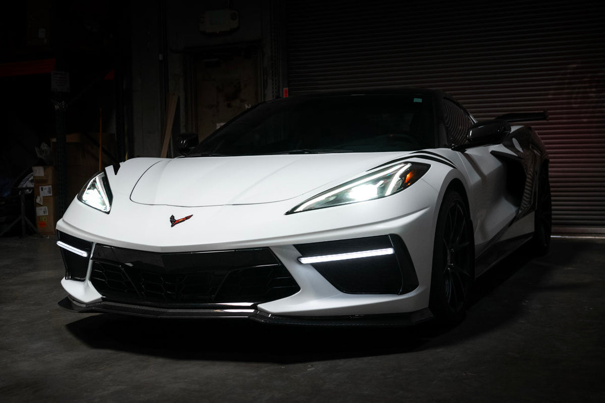 2020-2023 C8 Corvette EOS LED DRL Grille Bezel Light Bars